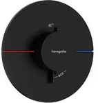Showerselect Comfort - Unterputz-thermostatarmatur, Schwarz Matt 15559670 - Hansgrohe