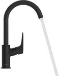 Hansgrohe - Logis - Waschtischarmatur Mit Ablaufgarnitur, Ecosmart, Schwarz Matt