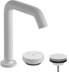 Tecturis S - Waschtischarmatur Mit Ablauf, 2-loch-montage, Coolstart, Ecosmart+,