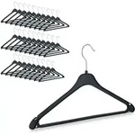 Kleiderb&uuml;gel, 30er Set, Hosenstange, Hemd, Bluse, Rock, Damen, Herren, Drehbarer