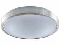 Lindby - Emelie LED-Deckenlampe, rund, 42 cm - alu, weiß