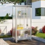 Vitavia - Balkon- Und Anlehn-gew&auml;chshaus 'stad', Aluminium Eloxiert, 4 Mm Hkp...