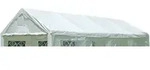 Ersatzdach / Dachplane Palma F&uuml;r Zelt 4x8 Meter, Pvc Weiss 480g/m2, Incl.