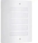 Brilliant Lampe Todd Au&szlig;enwandleuchte Wei&szlig; 1x A60, E27, 60w, Geeignet F&uuml;r