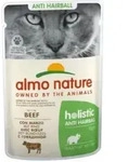 Almo Nature Nassfutter F&uuml;r Katzen Mit Rind &ndash; 70 G &ndash; Reduzierung Von Haarballen
