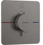 Showerselect Comfort - Unterputz-thermostatarmatur, Chrom Schwarz Geb&uuml;rstet 15581340