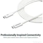 Startech.com Thunderbolt 3 Passive De 2m, 20gbps, Pd 100w, Video 4k, Thunderbolt