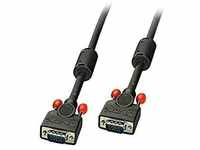 Lindy - 36375 5m Premium vga Monitor Kabel Schwarz