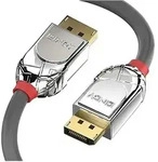 Kompatibel C&acirc;ble Displayport 1.2 Cromo Line - Lindy