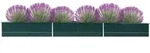 Garten-hochbeet Verzinkter Stahl 480x80x45 Cm Gr&uuml;n - Vidaxl