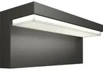 Philips Led Au&szlig;enwandleuchte Bustan Anthrazit Warmwei&szlig; Wandleuchte