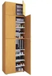 Schuhschrank Kleiderschrank Lona 9f A