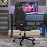 Gaming-stuhl Schwarz Kunstleder Vidaxl290263