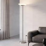 Led Stehlampe 'ragna' Aus Glas Dimmbar F&uuml;r Wohnzimmer & Esszimmer Von Lindby