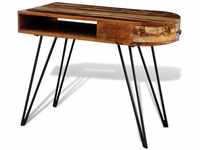 Bonnevie - Tisch mit Eisenbeinen Altholz vidaXL546290