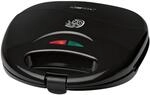 Clatronic St 3477 2-sandwich Sandwichmaker, Antihaftbeschichtet, 750, W,...