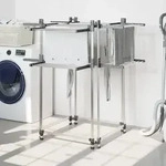 W&auml;schetrockner 107x107x120 Cm Aluminium - Vidaxl