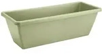 Jardini&egrave;re Barcelona 40cm Pistache Design Moderne, Couleur Vive, Durable - Elho