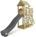 Stelzenhaus Kletterger&uuml;st Joyflyer Mit Rutsche, Kletterturm Mit Sandkasten,...