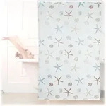 Duschrollo Ocean, Wasserabweisend, Muschel Badrollo Wanne U. Dusche,