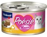 Vitakraft - Katzenfutter Poesie Mousse, Huhn - 12 Dosen