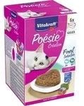 Vitakraft - Katzenfutter Poesie Gelee, Multipack - 6 Schalen