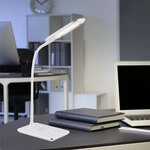 Led Tisch Lampe Leuchte Chrom Beweglich Wireless Usb Charger Touch Dimmer
