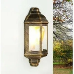 Licht-erlebnisse - Wandlampe Landhaus In Kupfer Antik E27 Ip44 Elegant