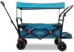 Beach Bollerwagen Faltbar Fx-ctb800 T&uuml;rkis Mit Dach - Strandwagen Klappbar...