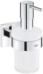 Quickfix Start Cube - Seifenspender Mit Halter, Glas/verchromt 41098000 - Grohe