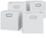 Faltbox , Wei&szlig;, 30 X 30 Cm 4er Set Vicco