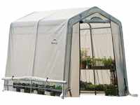 ShelterLogic Foliengewächshaus 4,32 m² weiß 240x180 cm
