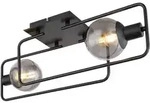 Deckenleuchte - Blama - Schwarz - Metall - E14 - 15830-2d - Globo