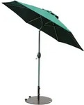 Primaster - Sonnenschirm Ingenio Marktschirm Dunkelgr&uuml;n &Oslash; 2,5m Uv Schutz 80