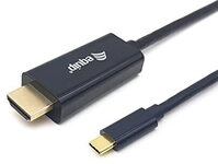 Equip 133411 Adapter De Kabel De Video 1 M Usbusb Typ C Hdmi Typ A (standard) Schwarz