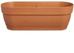 Elho - Vibia Campana Balkonkasten Terracotta 50 Cm - Kunststoff