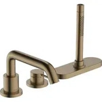 Tecturis S Einhebel-wannenrandmischer, 3-loch, Mit - Hansgrohe