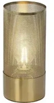 Lampe Gracian Tischleuchte Messing Geb&uuml;rstet 1x A60, E27, 60w, G.f. Normallampen N.