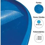 Profi Line Solarplane, Solarfolie, Luftpolsterabdeckung F&uuml;r Pool Rund 450 Cm, 400