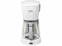PCE - Bosch Haushalt TKA3A031 Kaffeemaschine Weiß Fassungsvermögen Tassen=10
