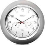 19454 Funk-wanduhr Mit Thermo-/hygrome - Mebus