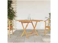 Gartentisch,Terrassentisch Klappbar 120x120x75 cm Massivholz Teak vidaXL
