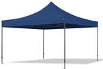 4x4 M Faltpavillon, Premium Stahl 40mm, Blau