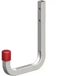 Wandhaken T 25 X H 30 Cm, Stahl Verzinkt Rot Haken Universalhaken - Alfer