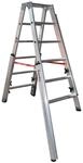 Euroline Premium 30578 Stufentreppenstehleiter 2x6 Stufen