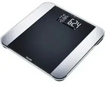 Beurer - Bf Le K&ouml;rperanalysewaage Digital W&auml;gebereich (max.)=150 Kg Schwarz, Silber