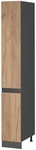 Vicco - Apothekerschrank R-line, Goldkraft Eiche, 30 Cm J-shape