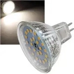 Chilitec - Led Strahler Mr16 'h55 Smd', 120&deg;, 12v/5w, 420lm, 4000k,...