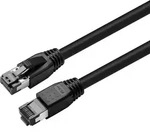 Microconnect - Cat8.1 S/ftp 0,50 M Schwarz Geschirmt Lszh, Awg 24