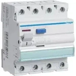 Hager Fehlerstromschutzschalter Blau 40 Ampere 30 Ma